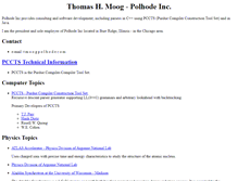 Tablet Screenshot of polhode.com